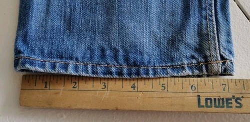 Hollister Distressed Blue Jeans Women's Sz 0 Regular - Picture 5 of 6