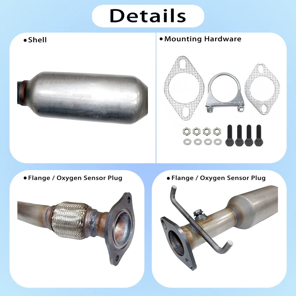 Catalytic Converters for 2000-2005 Chevy Chevrolet Impala Monte Carlo 3.4L EPA Foto 2 de 4