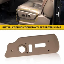 NEW 88941684 Power Seat Bezel Switch Neutral Tan Driver Side for Chevy GMC Truck