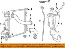 CHRYSLER OEM 07-25 1500 Classic Radiator Components-Reservoir Cap 5156130AA