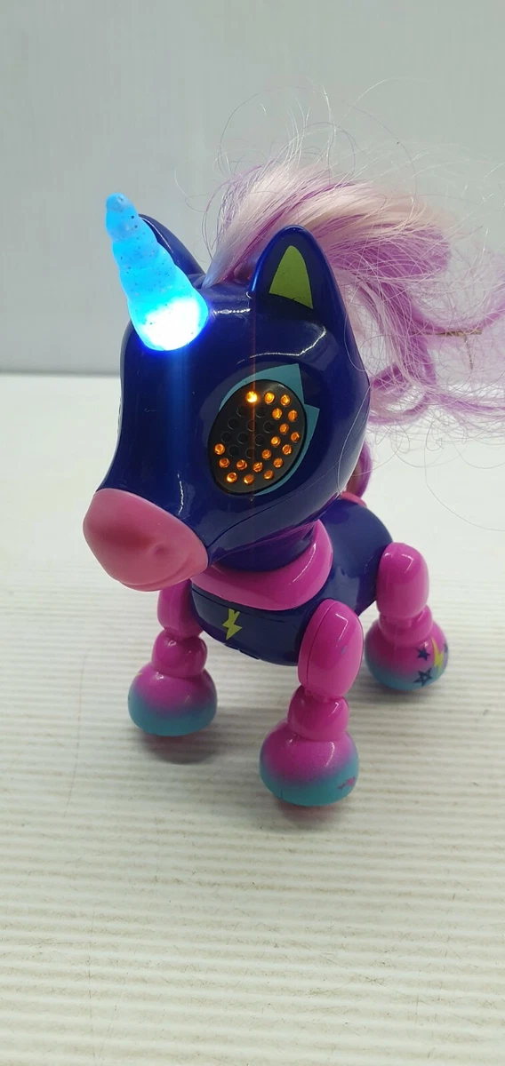Mini hotsell zoomer unicorn