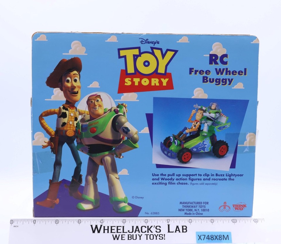 RC Free Wheel Buggy Disney Toy Story 1996 Thinkway Toys NEW SEALED eBay