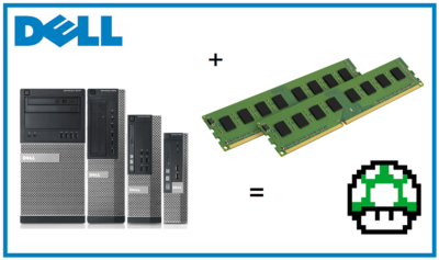 16GB -2x8GB Memory RAM Upgrade Dell OptiPlex 990 Desktop Mini