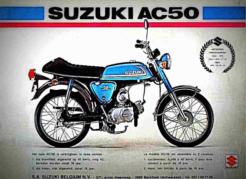 A4 Metal Sign suzuki ac50 02 | eBay UK