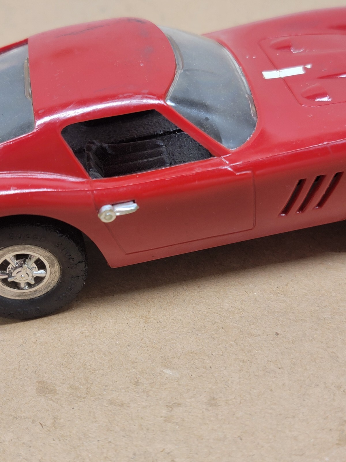 Vintage 1960's MARX 1/24 Scale Ferrari GT 250 Slot Car Not Running eBay