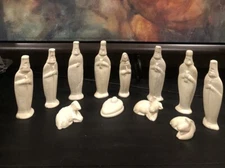 Nativity Set Beautiful 12 Piece Hand Carved Soapstone Equator Fair Trade Mew