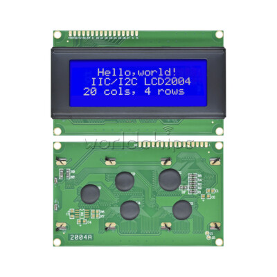 10PCS Lot 5V 2004 204 20x4 Character LCD Display 2004 LCD Blue Blacklight Module