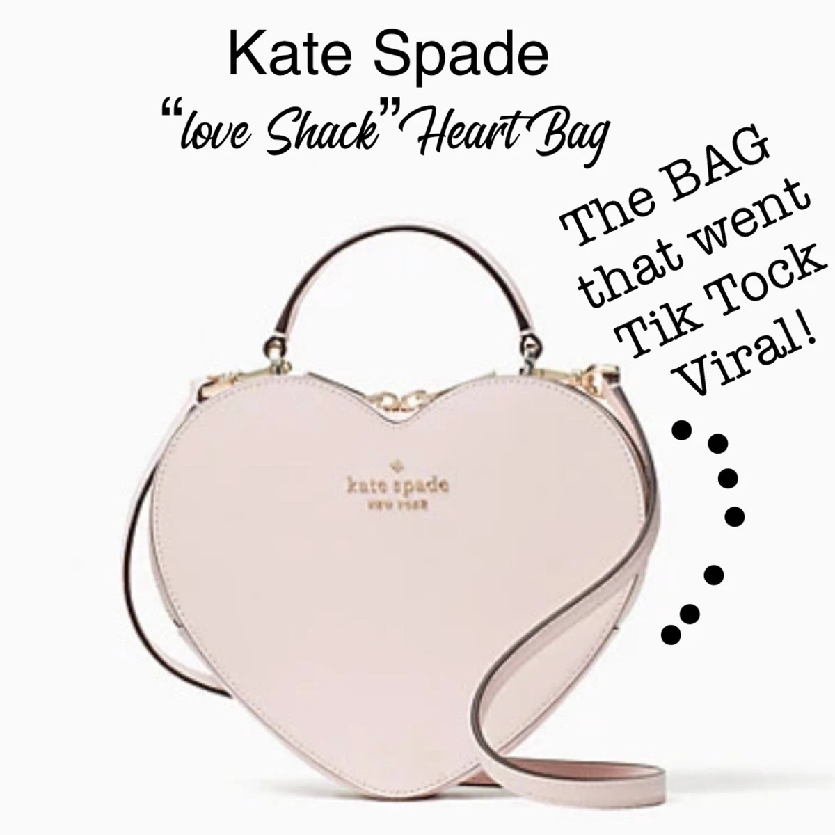 Kate spade hotsell pink heart bag