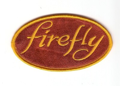 FIREFLY Aufnäher Patch FIREFLY Schrift Nathan Fillion