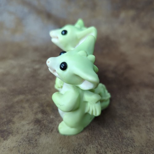 Real Musgrave Whimsical World of Pocket Dragons BEST FRIENDS 2000 Handmade - Picture 2 of 6