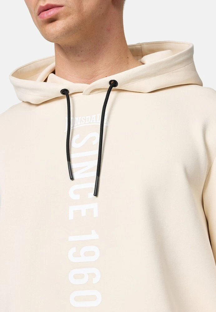 OFF WHITE Felpa con cappuccio Lonsdale Galmoy felpa con cappuccio vestibilità normale