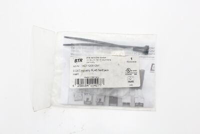 BTR 1401100810MI Recessed Socket E-DAT Industry RJ45 Field Jack