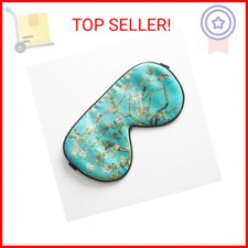 Tim  Tina Silk Sleep Mask for Women Men Comfortable Blindfold Eye Mask with Adj