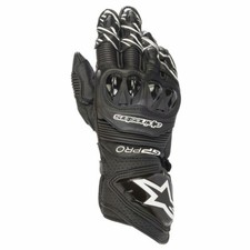 Guanti da corsa Alpinestars GP PRO R3 Guanti neri in pelle moto 