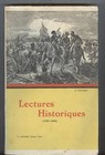 Lectures Historiques (1789-1848). E.LESOURD. 1935 W004