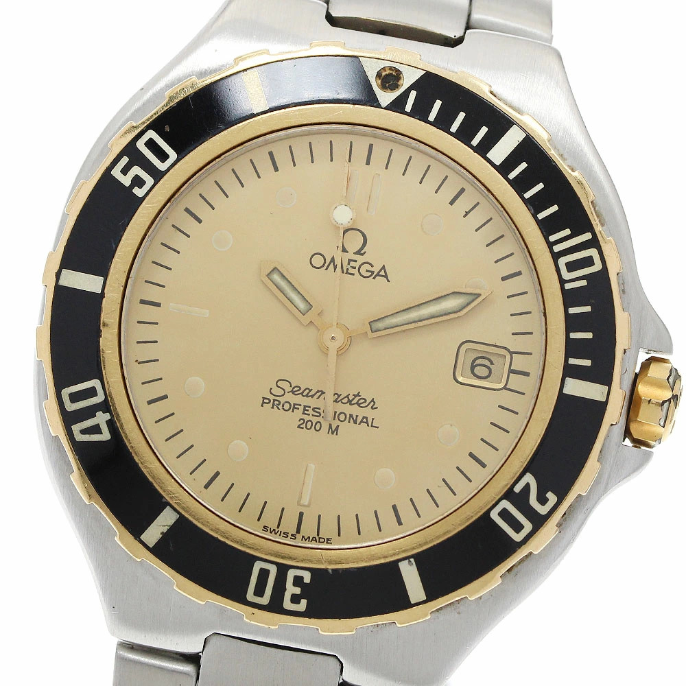 OMEGA Seamaster 200 Date YG Bezel