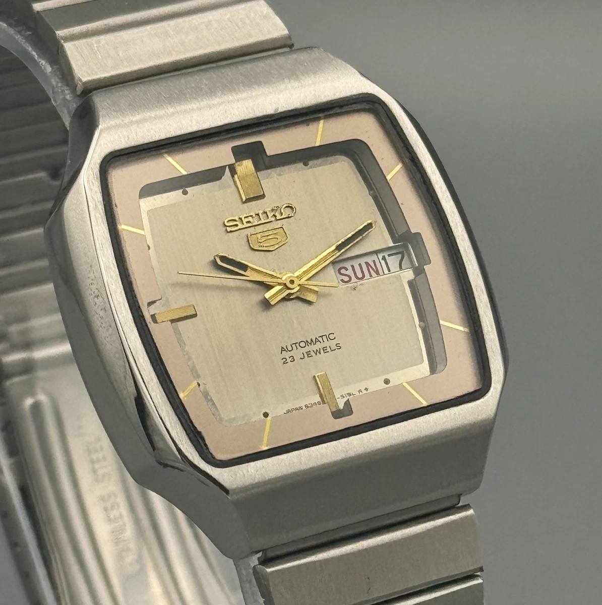 Seiko 5 Men 23 Jewels Wristwatches for sale - eBay