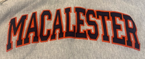 Macalester College Scots Vintage Cotton Exchange Reverse Weave Hoodie Sweatshirt - Bild 8 von 12