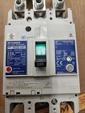 MITSUBISHI NV225-CWU 225A 3 POLE CIRCUIT BREAKER W/ F-2SUL SWITCH