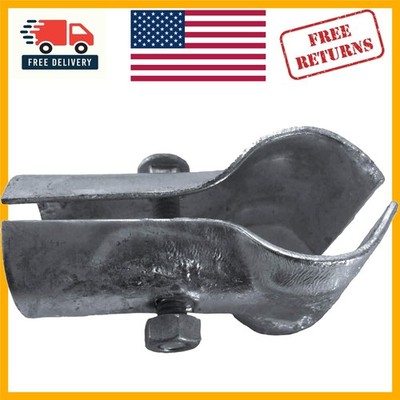 Galvanized End Clamp for 1-3/8'' Chain Link Fences - Easy Installation T-Clamp