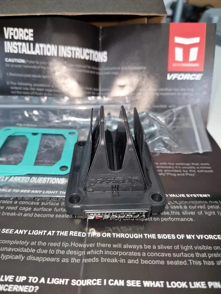 YAMAHA YZ80 YZ85 Vforce 4 lengüetas de válvula para 1993-2025 V4R82A-i jaula de caña Foto 3 de 4