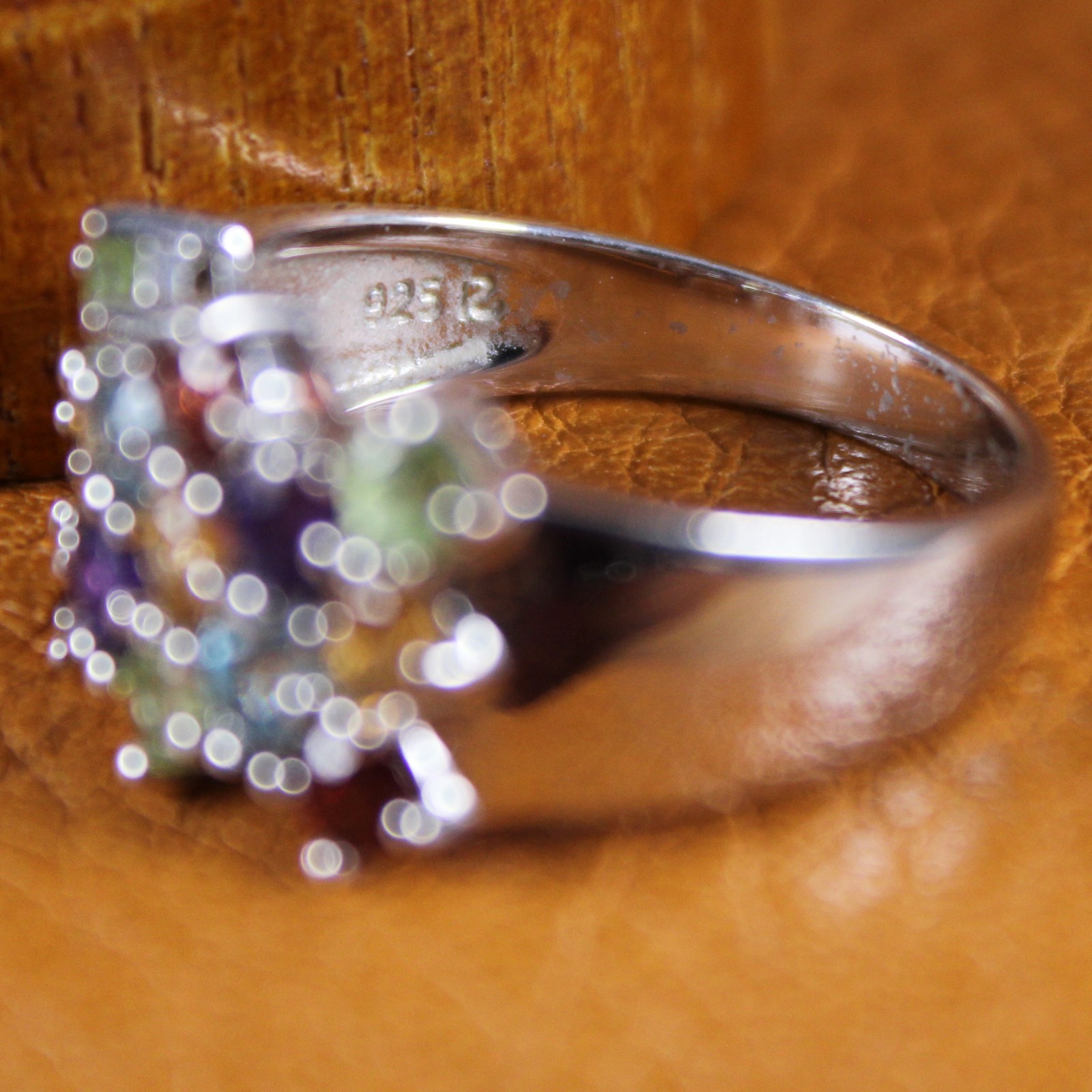 ROSS SIMONS Multicolor Gemstone Cluster Cocktail … - image 4