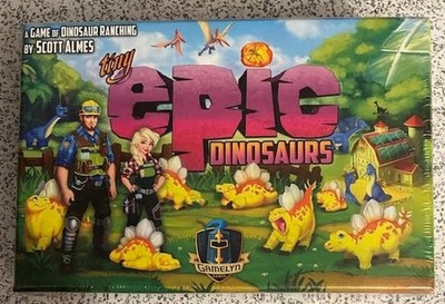 Tiny Epic Dinosaurs NEW FACTORY SEALED board game by Gamelyn Games