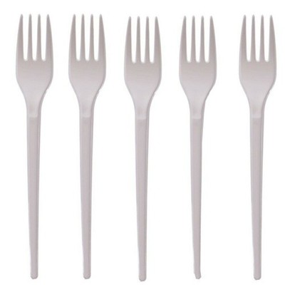 2000 Stabil Gabeln 165mm Besteck gabel Mehrweg Kunststoff reusable fork