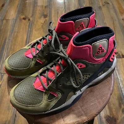 Deadstock 2015 Nike Mowabb Og Militia Green Blk-Drk Ldn-Bmb 749492-303 Men Us8.5