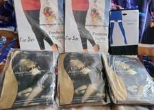 Lot of 6 Vintage Pantyhose/Footless New In Original Packaging