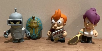 Kidrobot x Futurama x Series 1 x Planet Express Crew Bundle x Fry, Leela, Bender