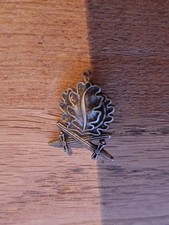 Feuilles de Chêne + épées argent pour croix de fer Chevalier (repro)