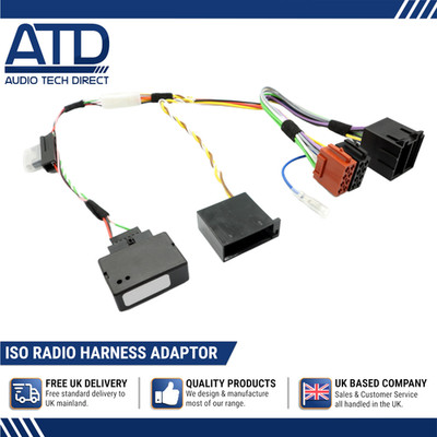 Iso Radio Adapter Für Mercedes C-Klasse 2nd Gen W203 Mit Audio 10 Canbus Acc