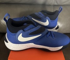 Nike Team Hustle D 11 Youth Size 7Y Royal Blue Basketball Shoes DV8996-400 New
