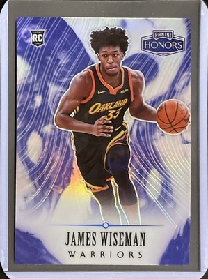 James Wiseman Rookie - 2020-21 Panini Chronicles Honors - Silver Prizm #597