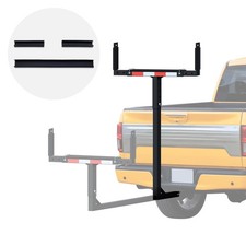 Truck Bed Extender 2-in-1 Foldable Kayak Rack 800lb Hitch Mount Rubber Pads Truck Bed Extender 2-in-1 Foldable Kayak Rack 800lb Hitch Mount Rubber Pads