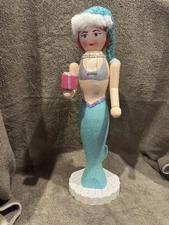 North Pole Trading Co. Nutcracker Holiday  14" Mermaid