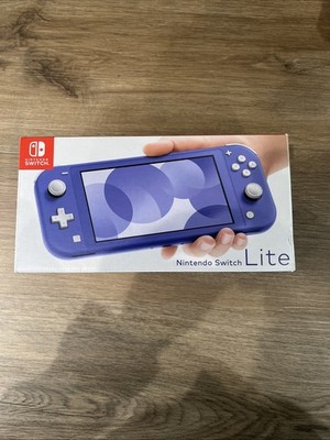 Nintendo Switch Lite HDH-001 Handheld Console - Blue Complete In Box Excellent!