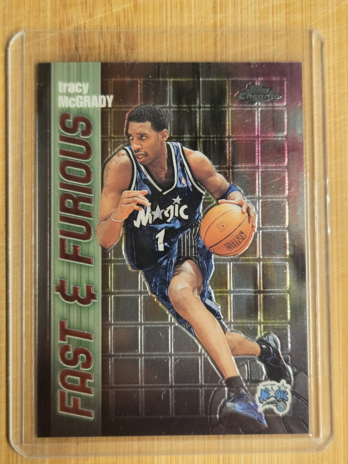 2001-02 Topps Chrome Fast & Furious #FF03 Tracy McGrady - Orlando Magic