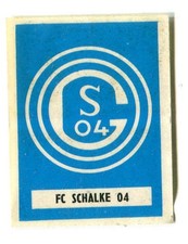 Sicker Die Fussball-Saison 1965-66 Wappen Vereinlogo Schalke 04