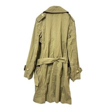 Margaret Howell Long Trench Coat Khaki Size 1 33.4 inches