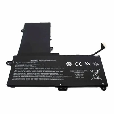 Batterie Für HP Pavilion X360 11-U000 11-U100 NU03XL TPN-C128 3400mAh Schwarz