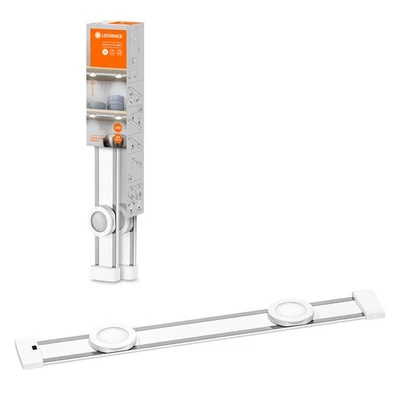 LED Unterbauleuchte Linear Magnet 2 Spots Weiß 45cm 7W neutralweiß 4000K Sensor - Bild 1 von 4