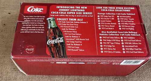 JOHNNy LIGHTNING COCA-COLA - RARE - 1957 FORD PANEL DELIVERY - Picture 6 of 11