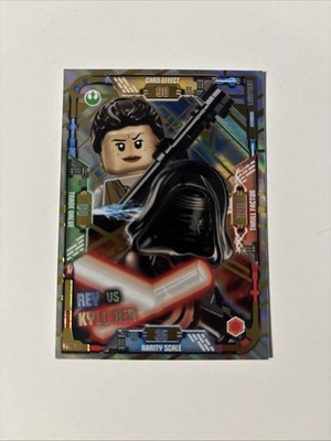 Lego Star Wars Serie 1 Karte 2018 LE 23 Rey Vs Kylo Ren Neuwertig