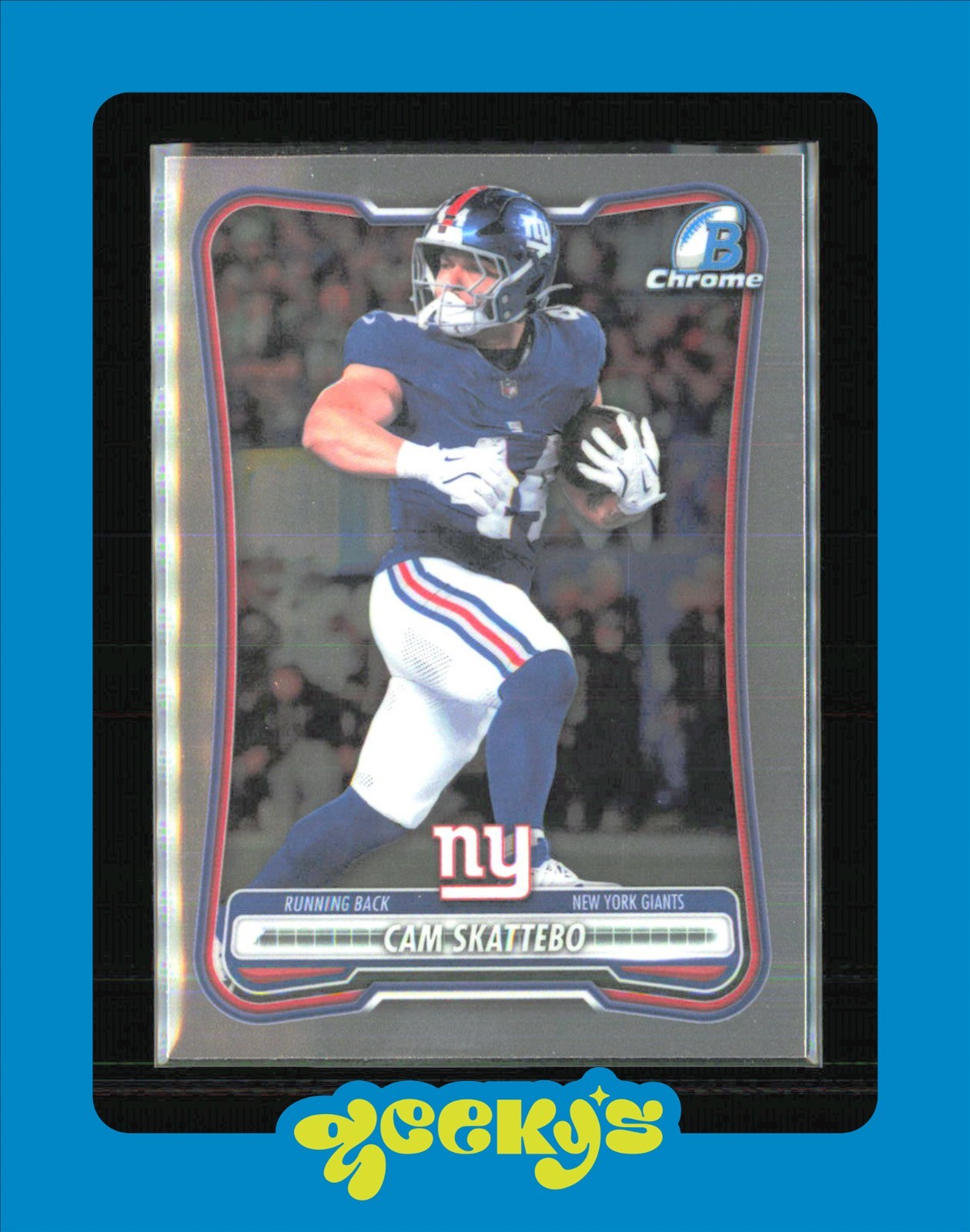 2026 Bowman Chrome - Cam Skattebo #BCV-78 $2MIN New york Giants