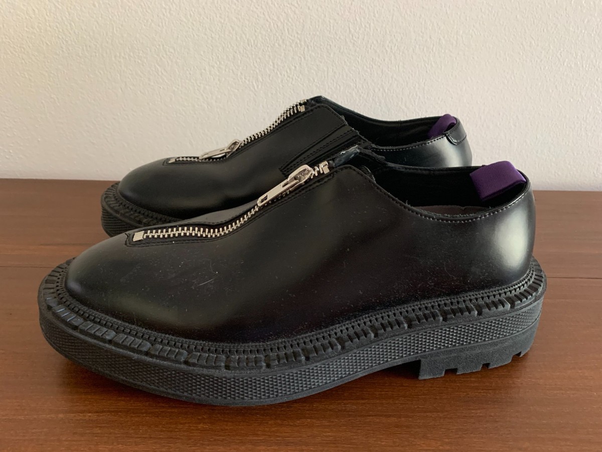 EYTYS BLACK ALEXIS ZIP UP LEATHER DERBY 43EU/10 US | eBay