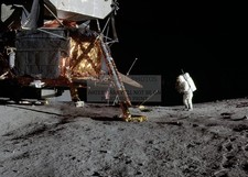 APOLLO 12 LUNAR LANDSCAPE 1969 5X7 PHOTO