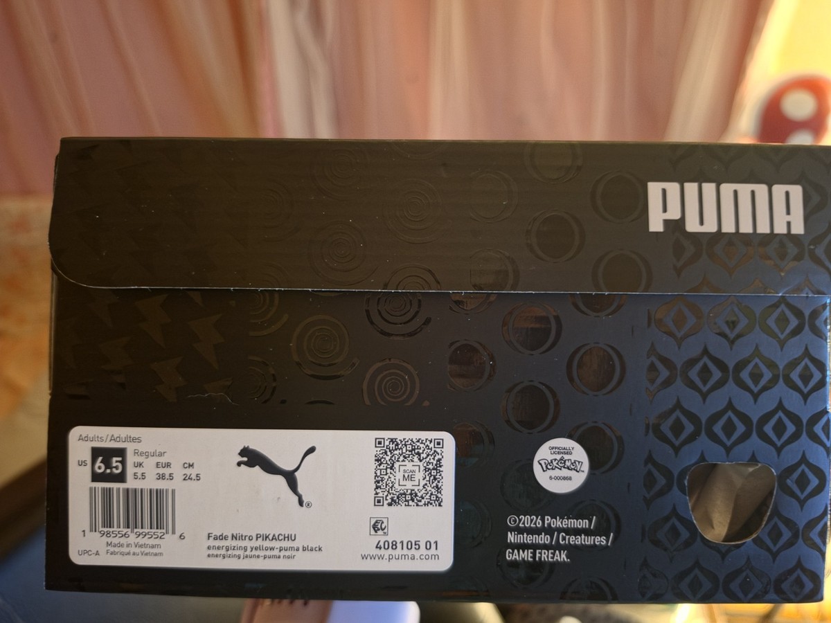 Size 6.5 - Pokémon x Puma Fade Pikachu for sale online | eBay