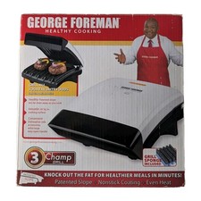 George Foreman GR0059P Healthy Cook Variable Temperature Grill for